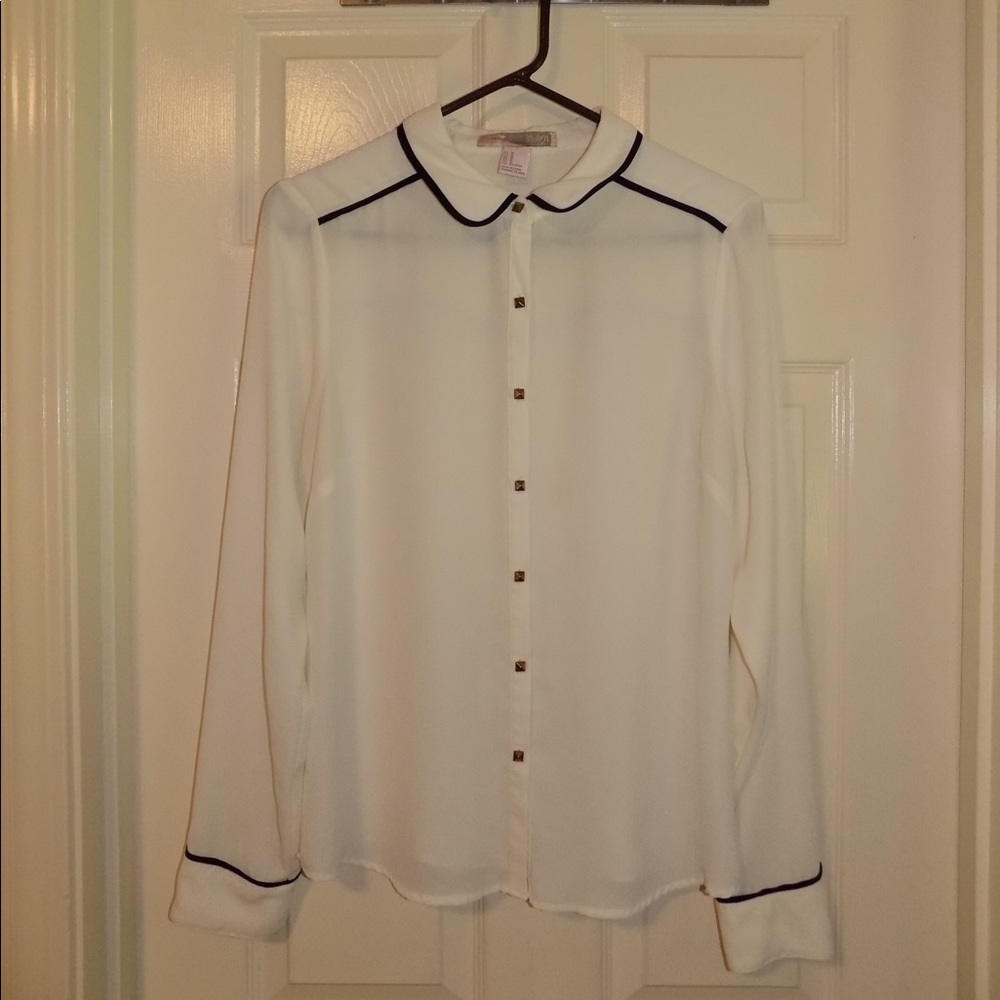 Forever 21 Sheer Blouse